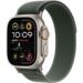 Obrázok pre výrobcu Apple Watch 49mm Green Trail Loop - S/M - Natural Titanium Finish